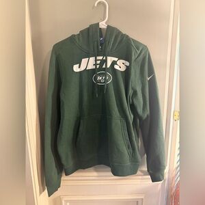 Nike New York Jets Hoodie Men’s Large Green NFL Pullover Sweatshirt